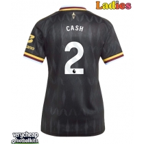 Aston Villa Matty Cash #2 Replica Away Shirt Ladies 2026-27 Short Sleeve